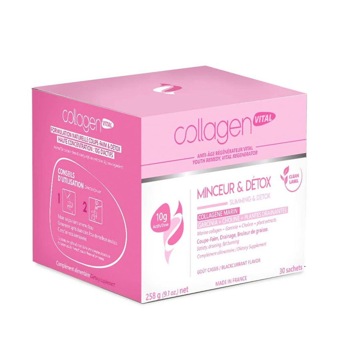 Collagen Vital Slimming & Detox 30 Sachets Jamalek