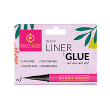 Load image into Gallery viewer, Black Liner + Glue - Pinky Goat