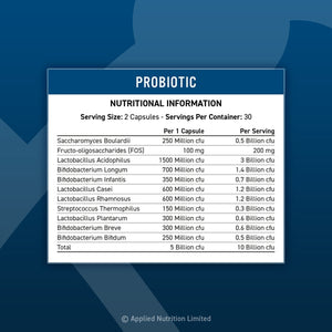 Probiotic - Advanced Multi-Strain Formula | 60 Capsules