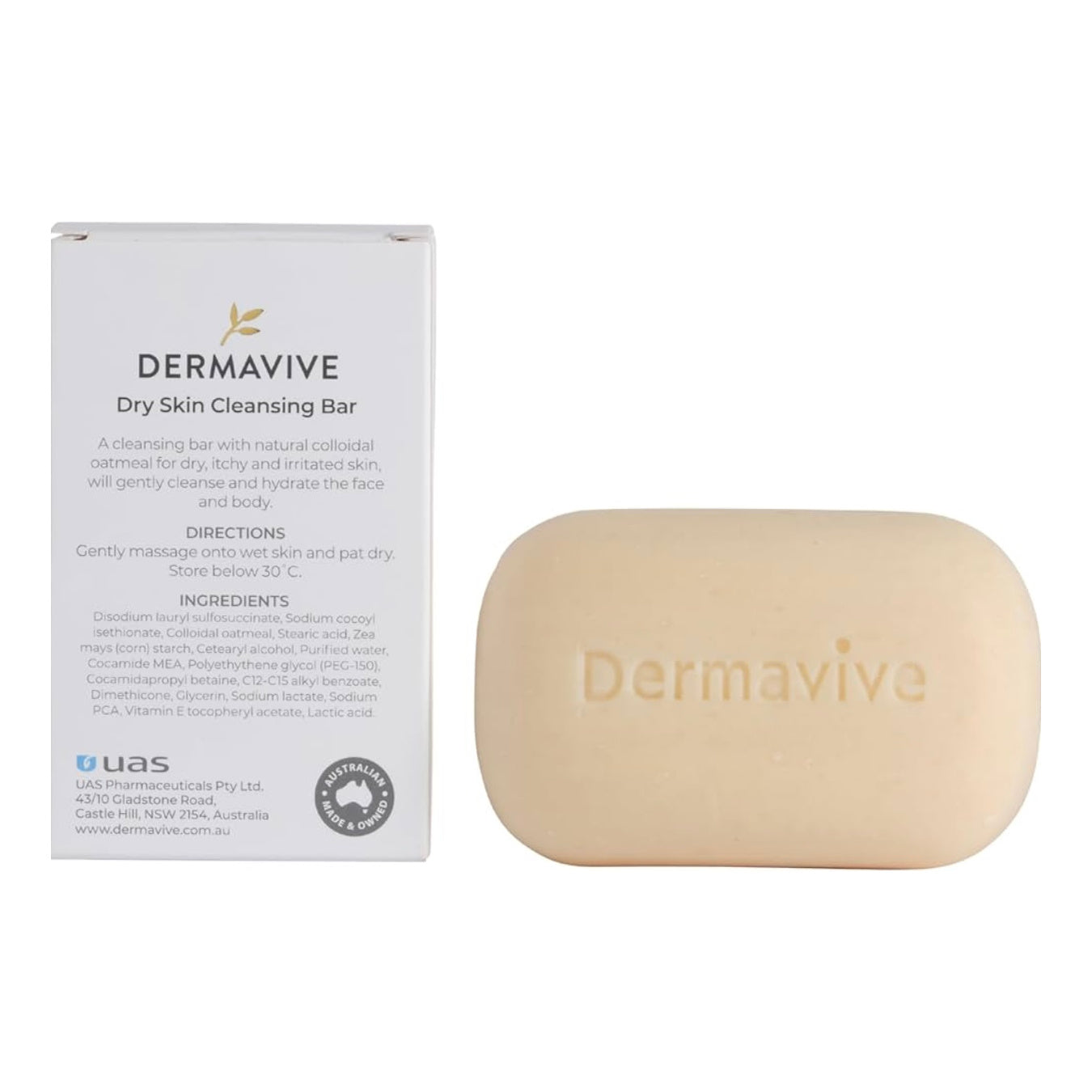 Dermavive –  غسول تنظيف للبشرة الجافة، 120 جم