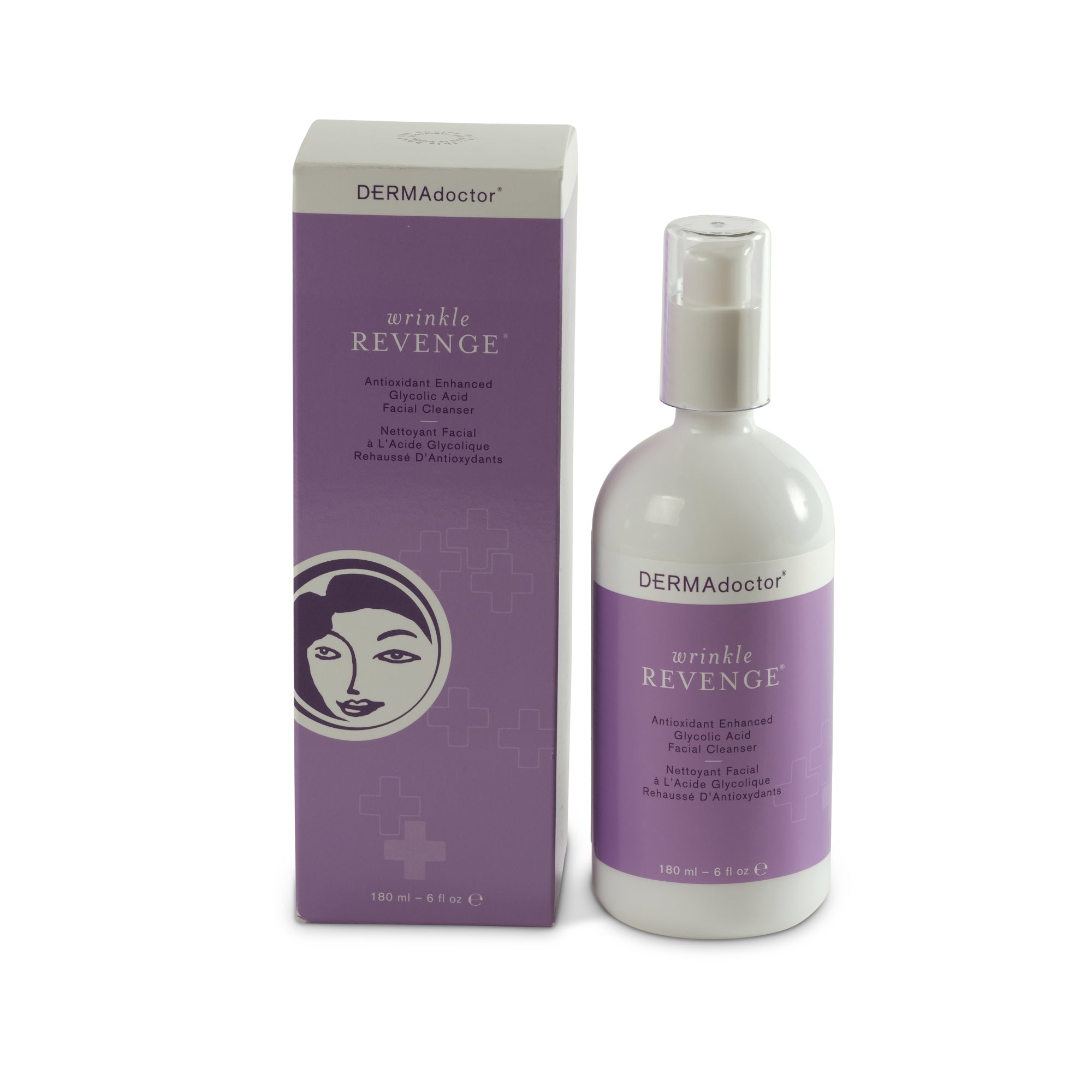 Wrinkle Revenge – غسول ​​وجه بحمض الجليكوليك مضاد للأكسدة