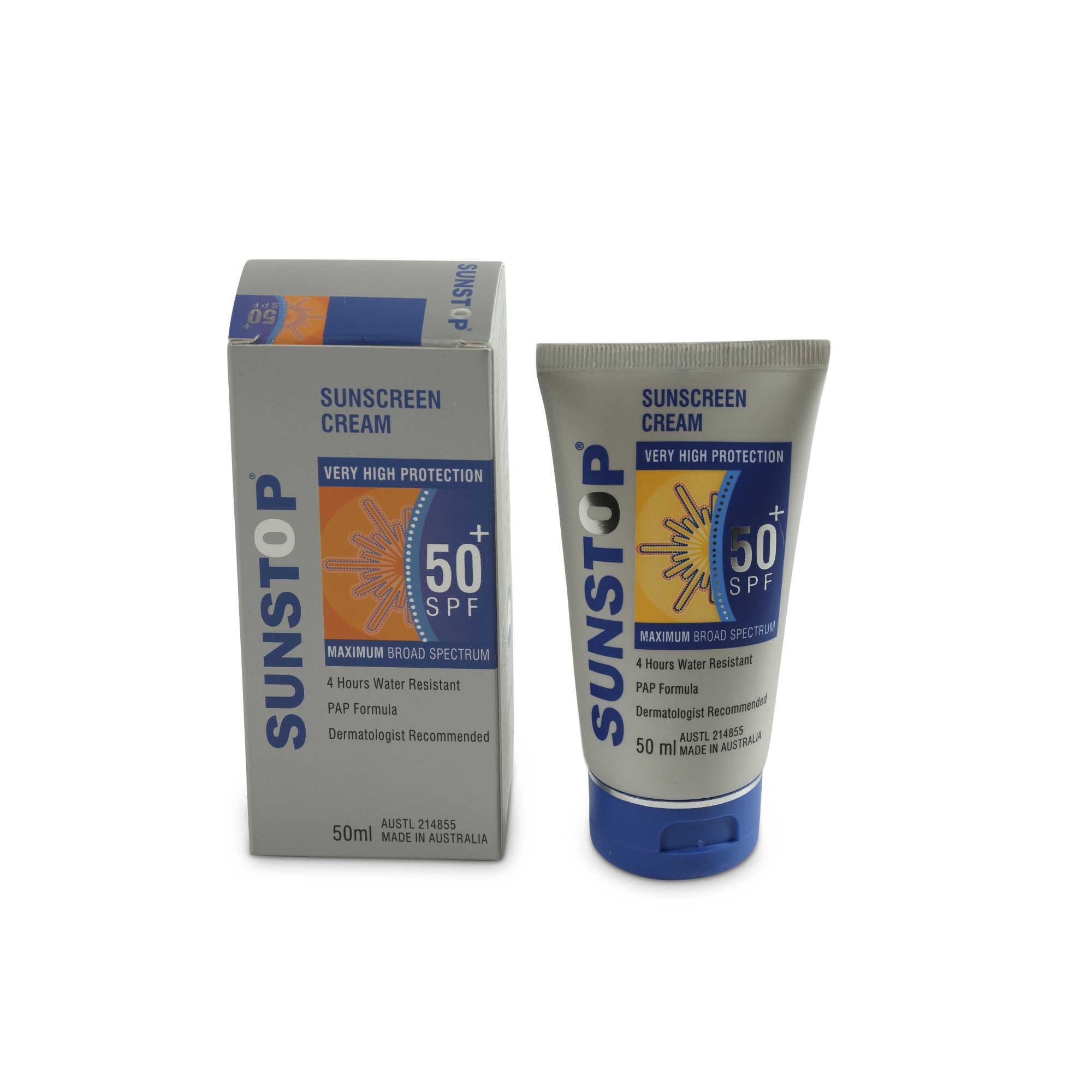 SUNSTOP SPF50+ -  واقي شمس، 50 مل