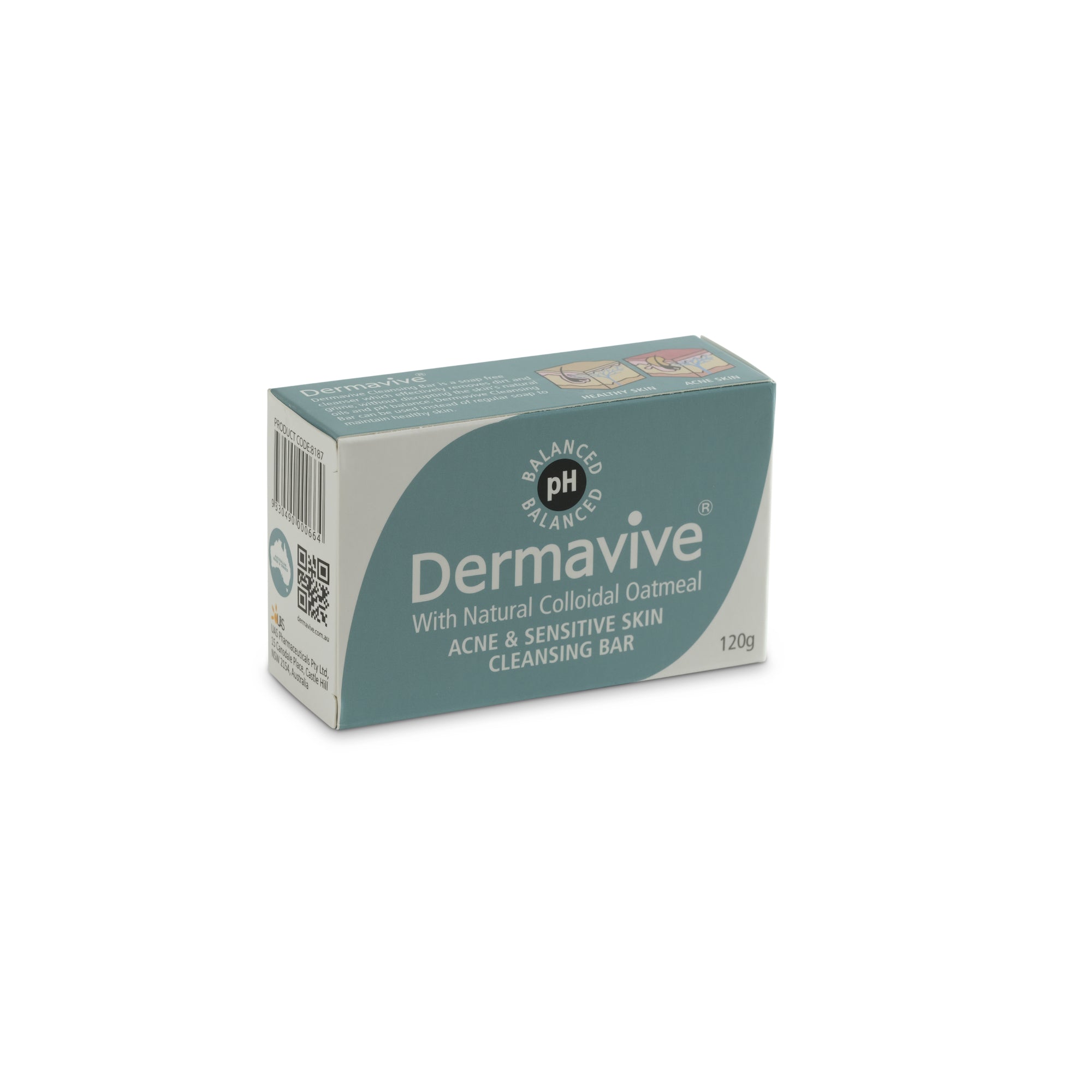 Dermavive –  غسول تنظيف حب الشباب، 120 مل