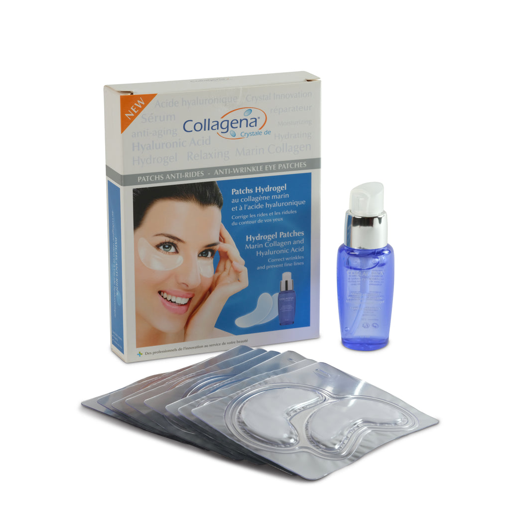 Collagena – لصقات للعين ضد التجاعيد 14 لصقة + سيروم