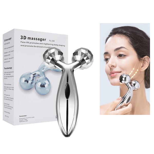 3D Massager - for skin tightening, face lift, body shaping and blood circulation