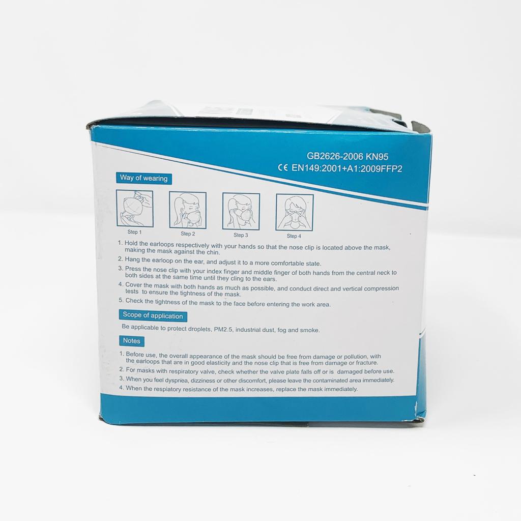 KN95 Protection Face Mask, 20pcs/box