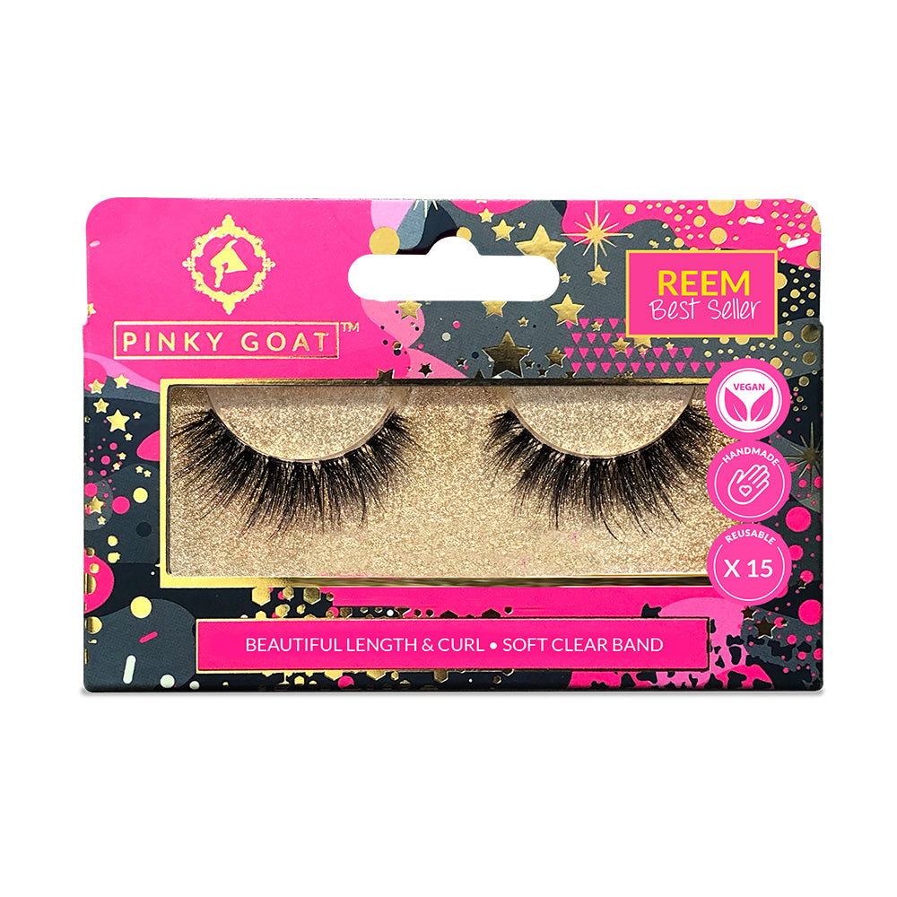REEM - Pinky Goat Lashes