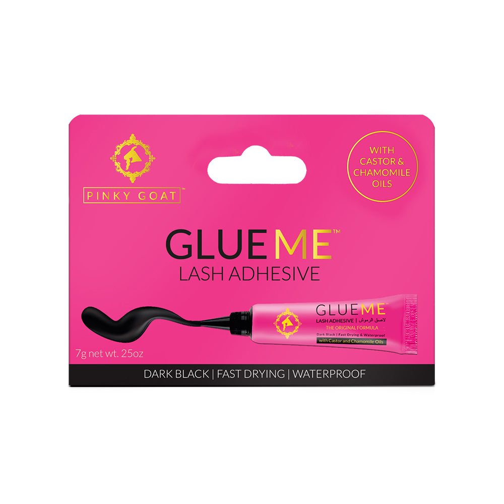 Black GLUEME Lash Adhesive - Pinky Goat