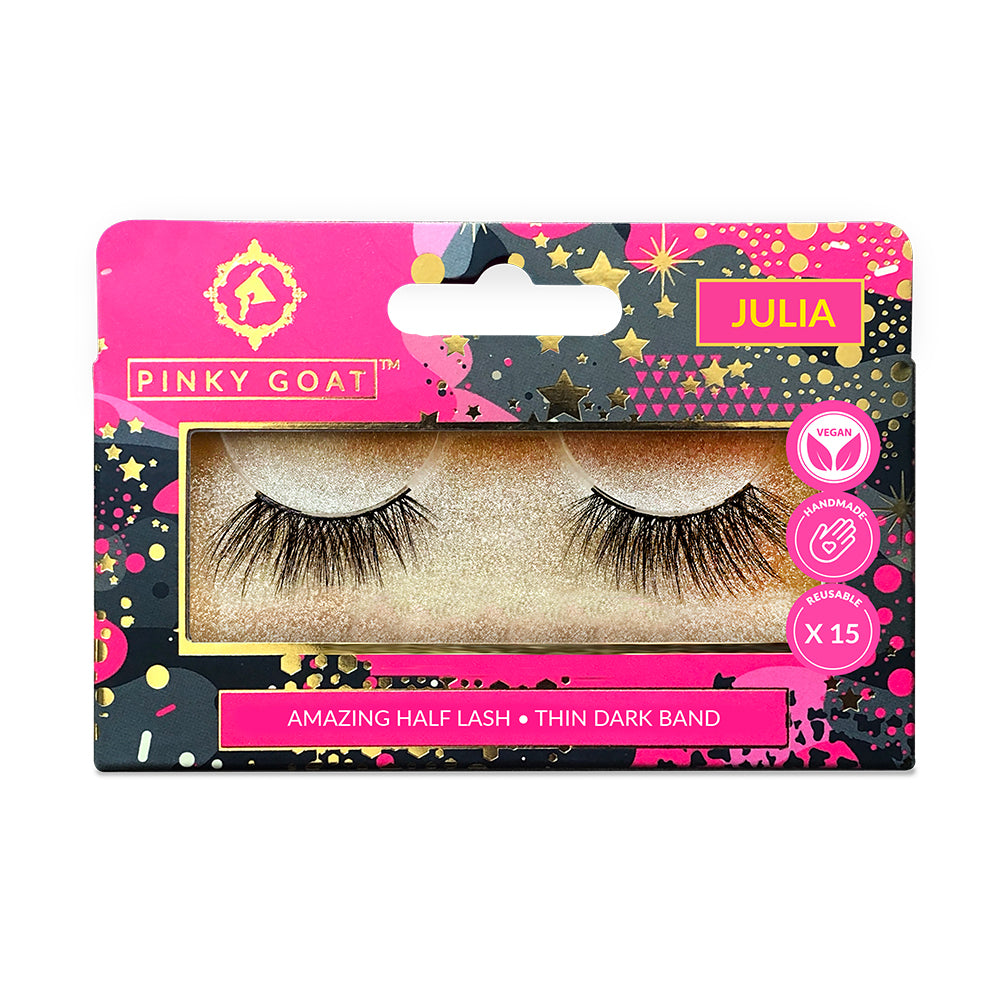 JULIA - Pinky Goat Lashes