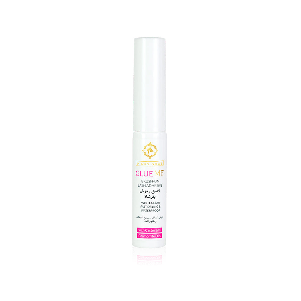 White Clear GLUEME Lash Adhesive - Pinky Goat