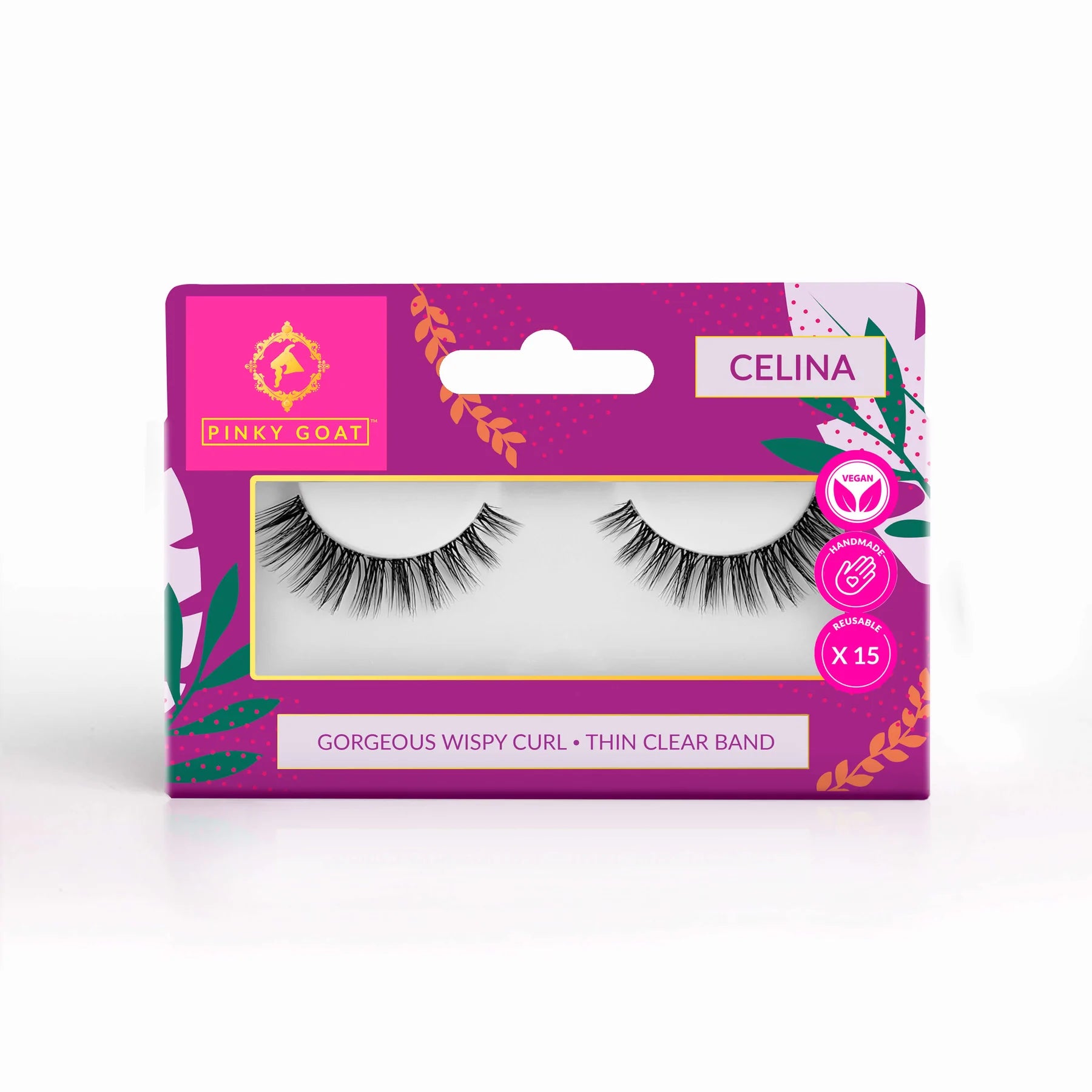 CELINA - Pinky Goat Lashes
