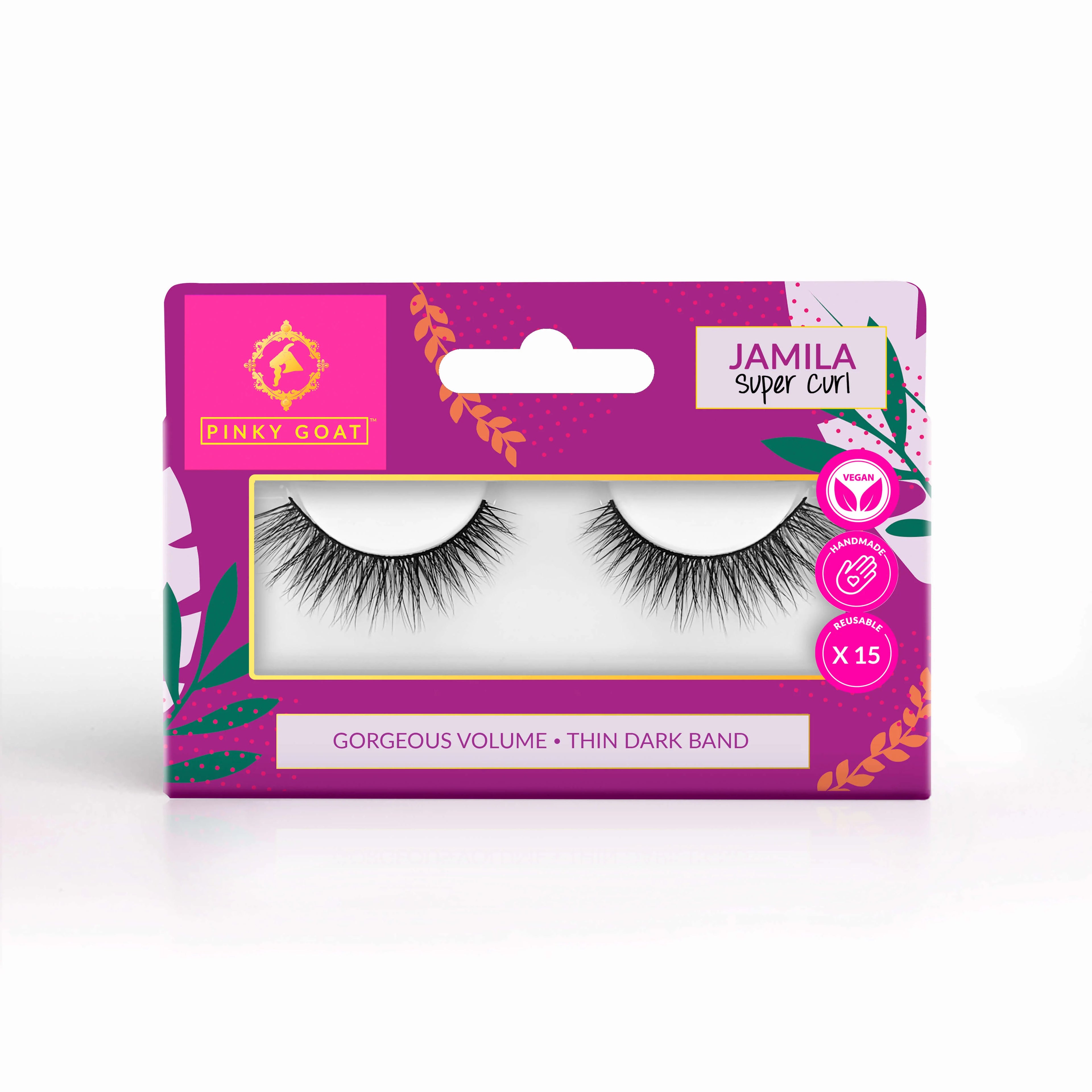 JAMILA - Pinky Goat Lashes