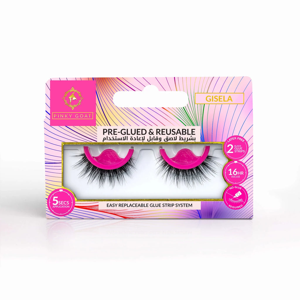 GISELA - Pinky Goat Lashes