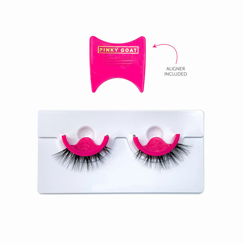 VIOLET - Pinky Goat Lashes