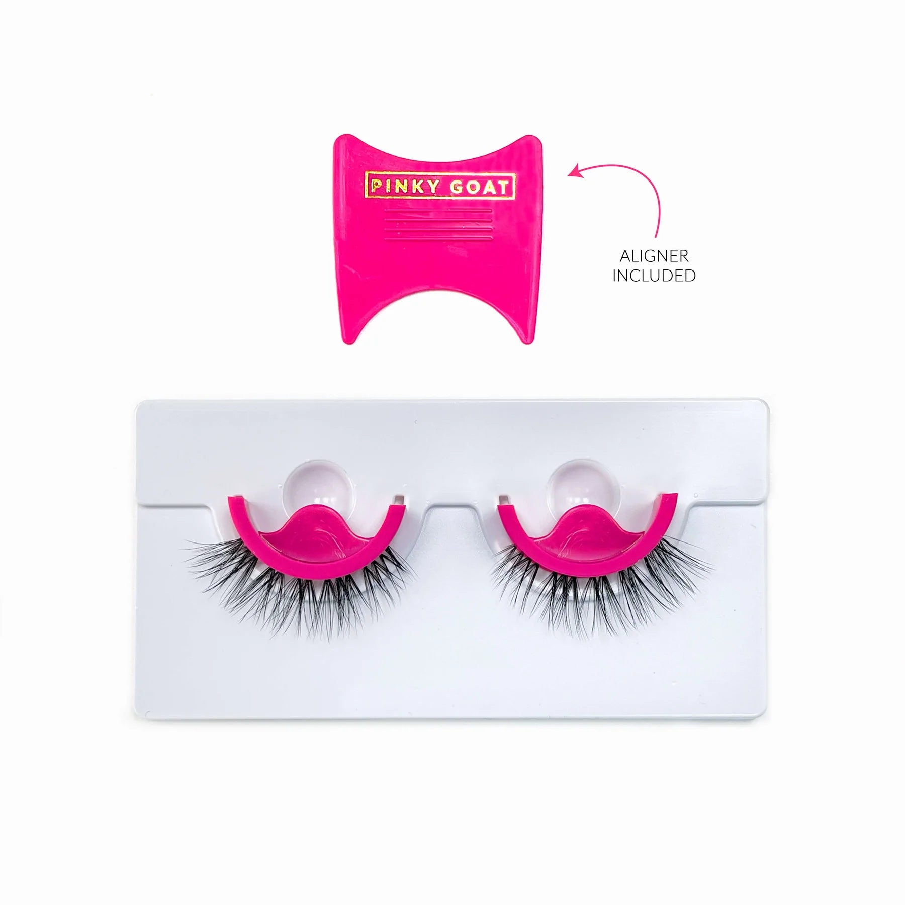 AISHA - Pinky Goat Lashes