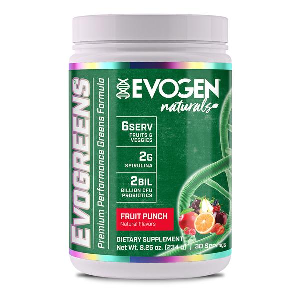 EVOGREENS - Fruit Punch Natural Flavors | 234g | 30 Servings