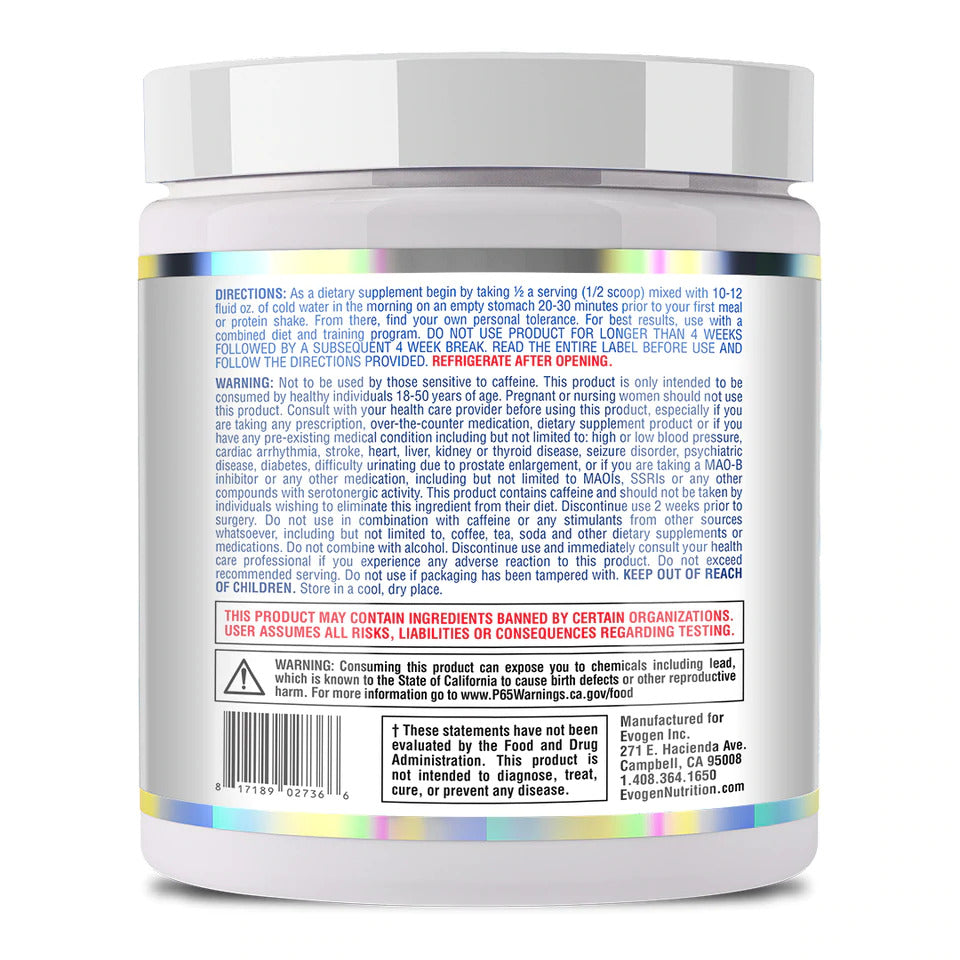 LIPOCIDE IR - Metabolic Accelerator Powder | Catalina Mixer | 40 Servings