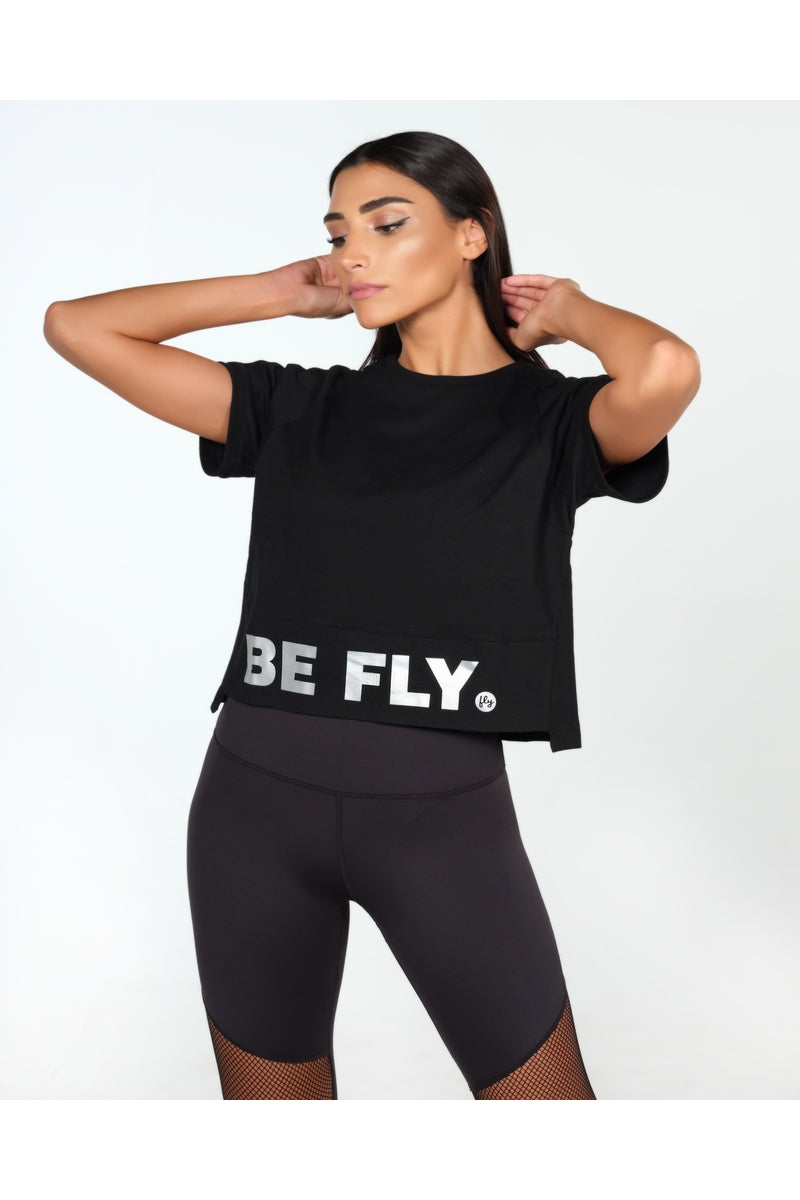 Fly Crop - Black